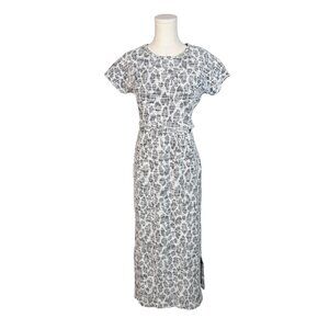 Anthropologie Dolan Left Coast Taleen Textured Midi Dress Size XS